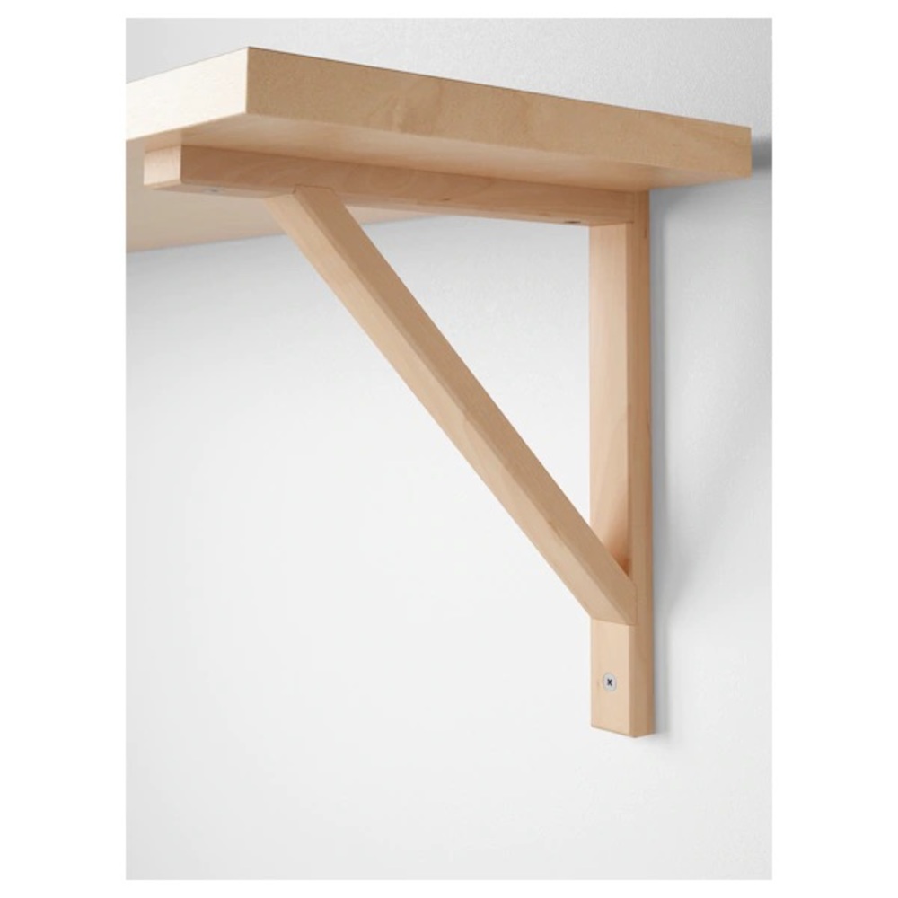 NWT- IKEA EKBY VALTER wall bracket set of 4